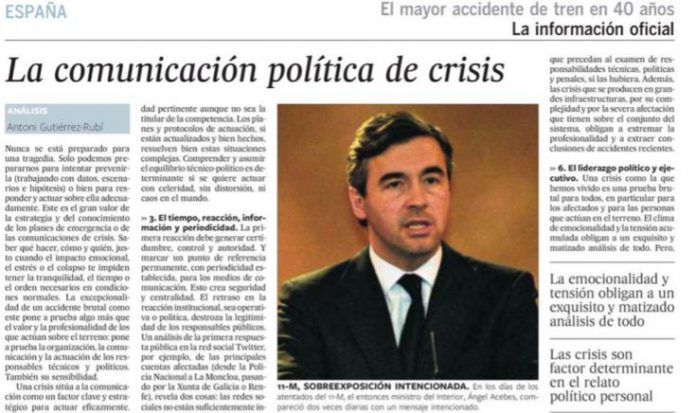 La comunicación política de crisis