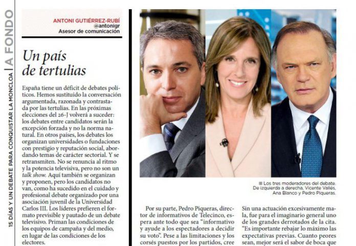 Un país de tertulias