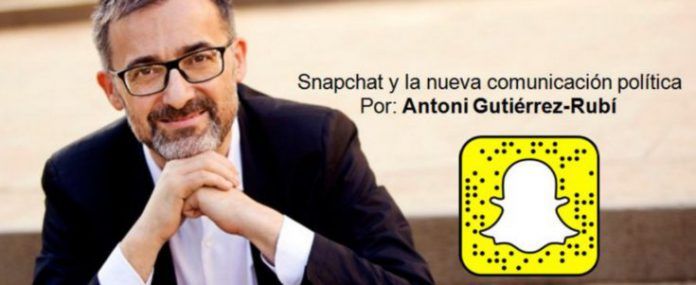 Snapchat y la nueva comunicación política