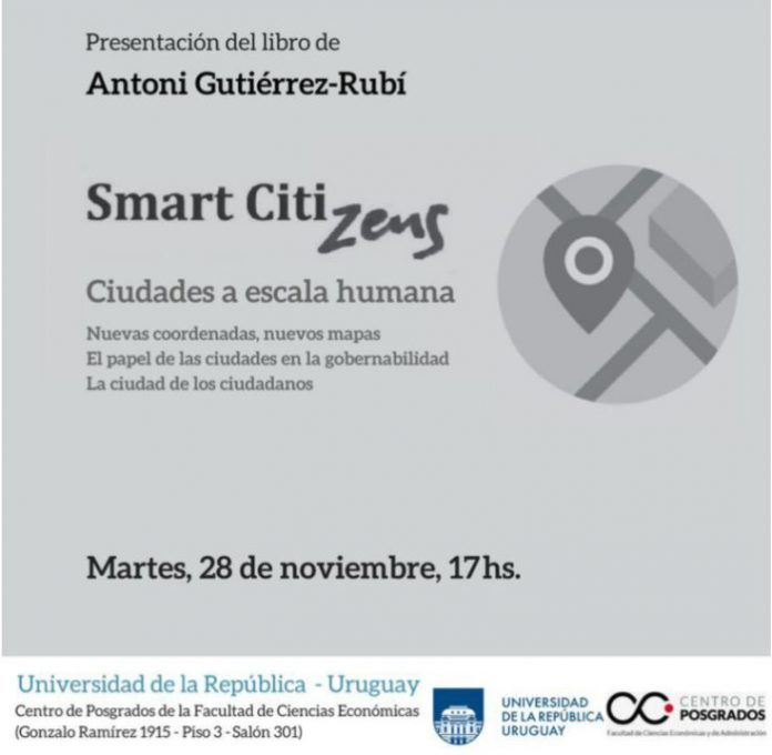 Presentación del libro Smart CitiZens en Uruguay