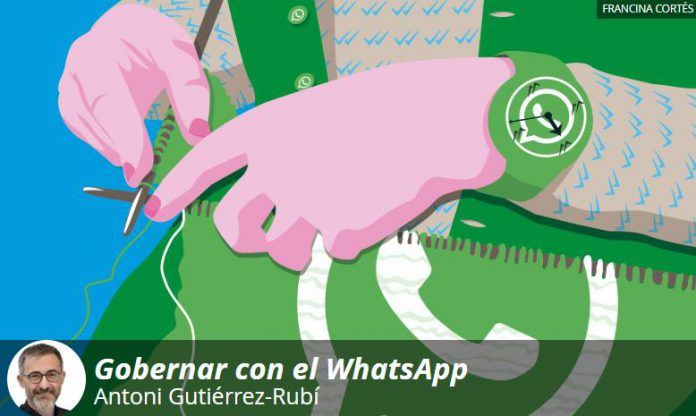 Gobernar con el WhatsApp WhatsApp
